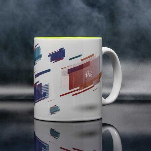 Motivtasse Geschenkidee moderne Vector Grafik