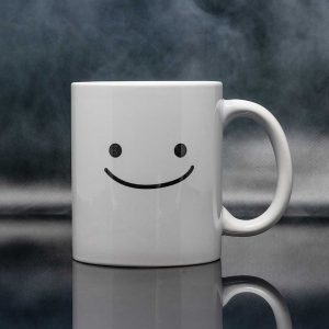 Geschenkidee Motivtasse mit Gesicht Mood 11oz 300ml