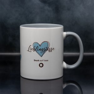 lieblingstasse motivtasse bei druck auf tasse