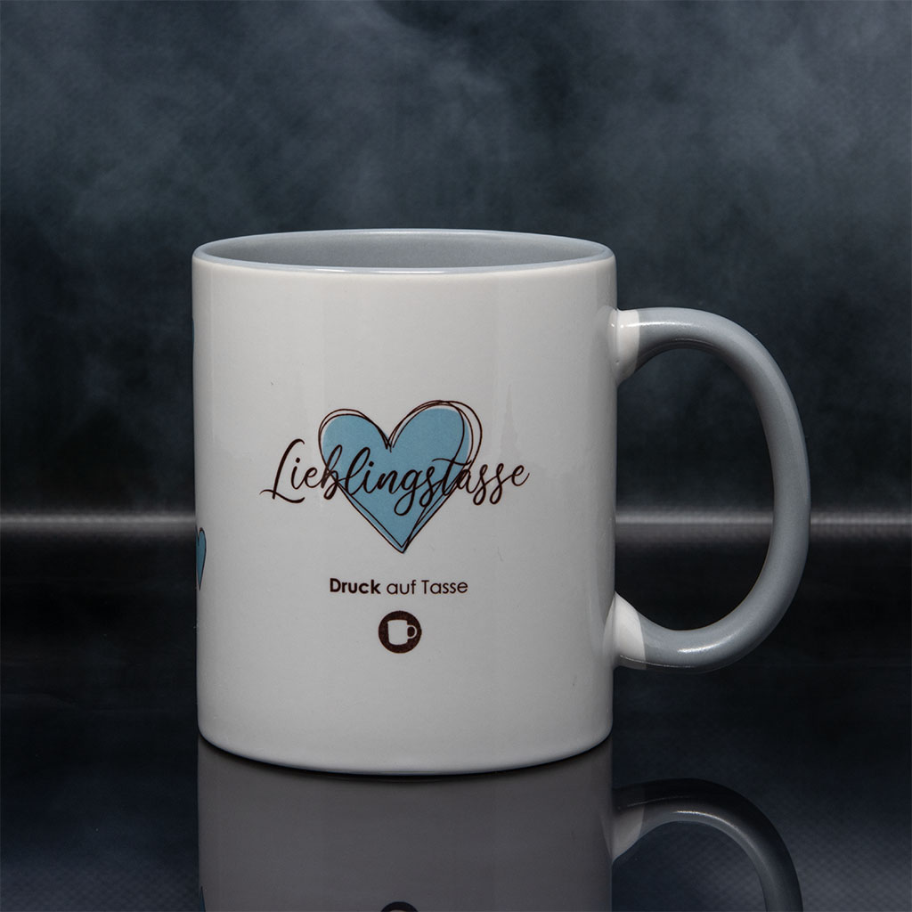 lieblingstasse motivtasse bei druck auf tasse